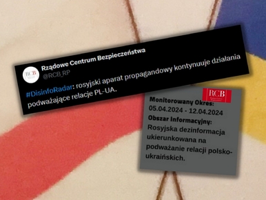 Miniatura: RCB ostrzega Polaków. „Rosja straszy...