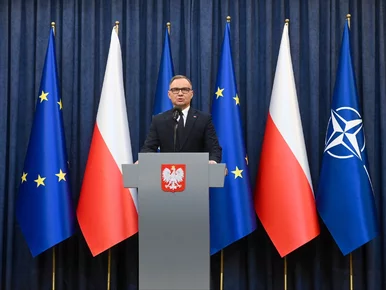 Miniatura: Andrzej Duda podsumował posiedzenie RBN....