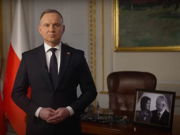 Miniatura: Andrzej Duda zabrał głos ws. wyborów....