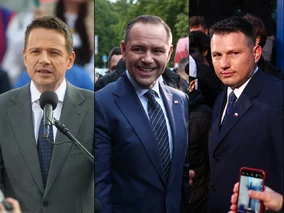 Miniatura: Trzaskowski czy Nawrocki? Mentzen ze sporą...